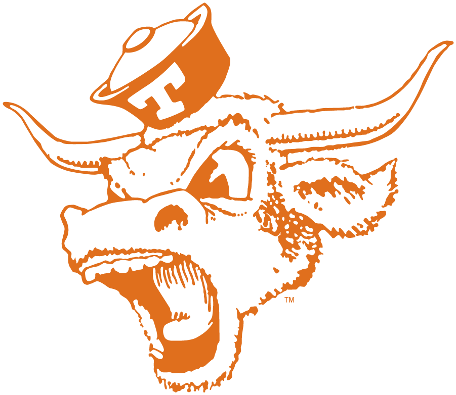 Texas Longhorns 1966-1976 Secondary Logo iron on transfers for T-shirts